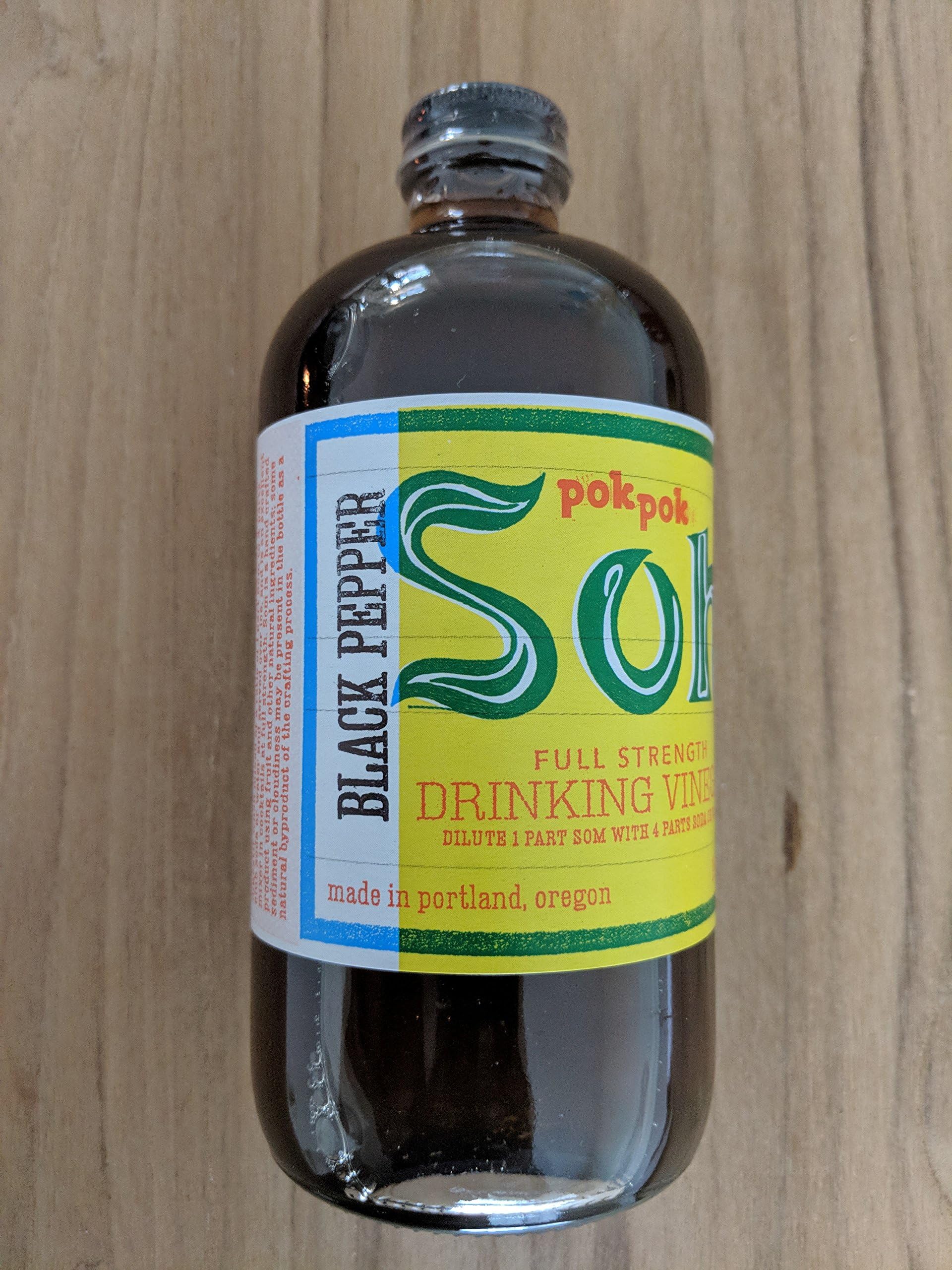 Pok Pok Som Drinking Vinegar - Black Pepper (16 fl oz)