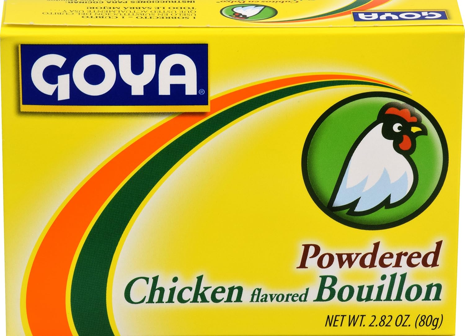 Goya Chicken Bouillon Powder 2.82 oz - Calorie-Free Flavor Booster for Soups, Rice, Gravies & More