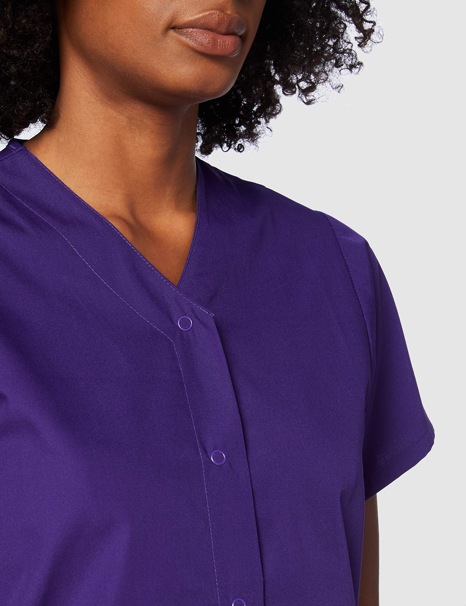 Adar Uniforms Damska koszula medyczna 604prpm fioletowa, M UK