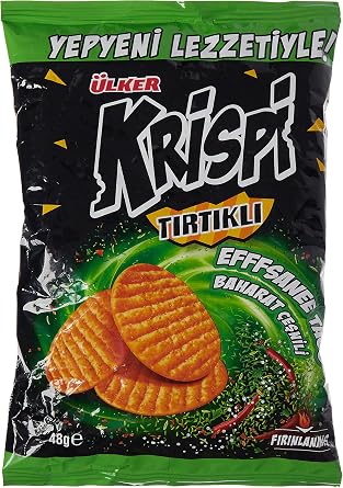 ÜLKER Krispi Serrated Spicy Cracker, 48 Gr