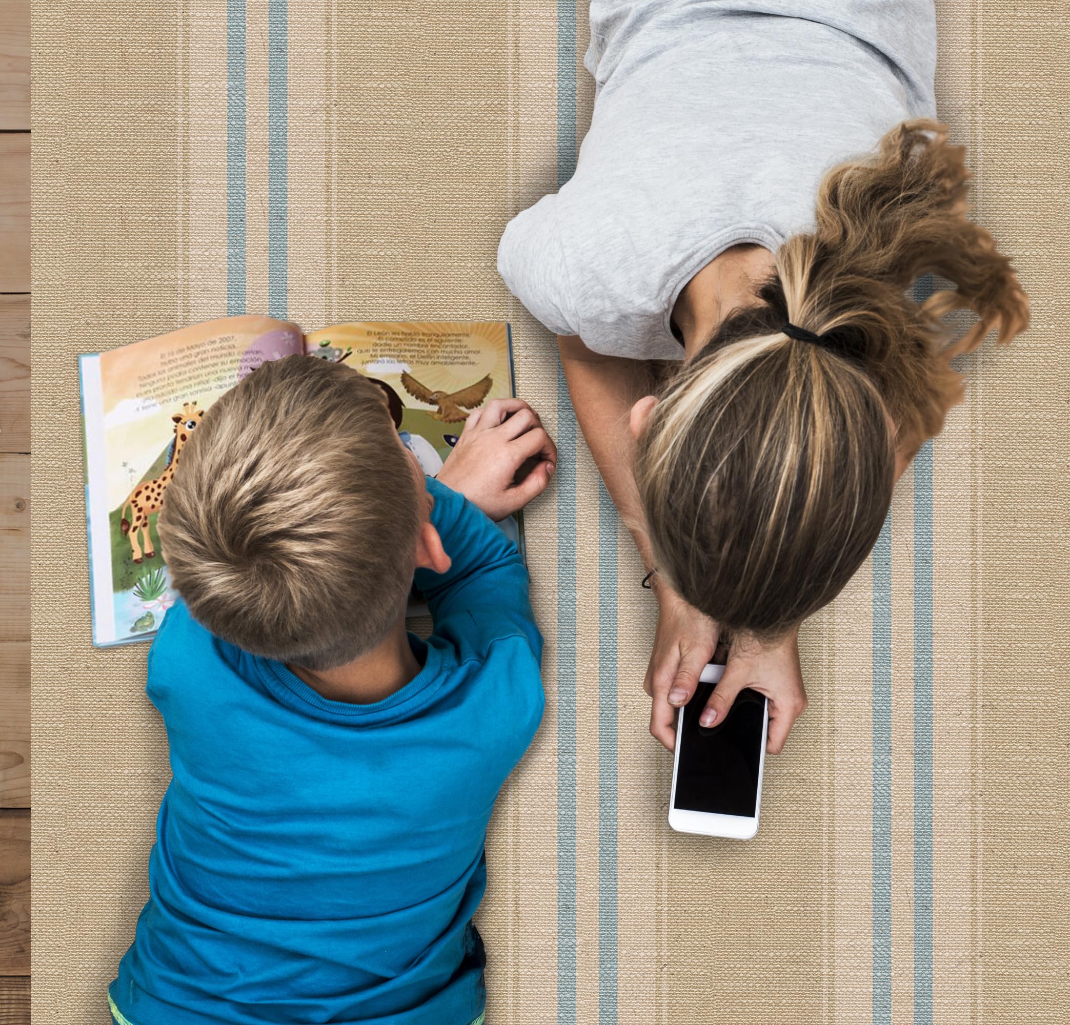 Tappeto In Vinile 2.8 Mm - Multicolore, 65x100 Cm, Senza Ftalati - Foto 7