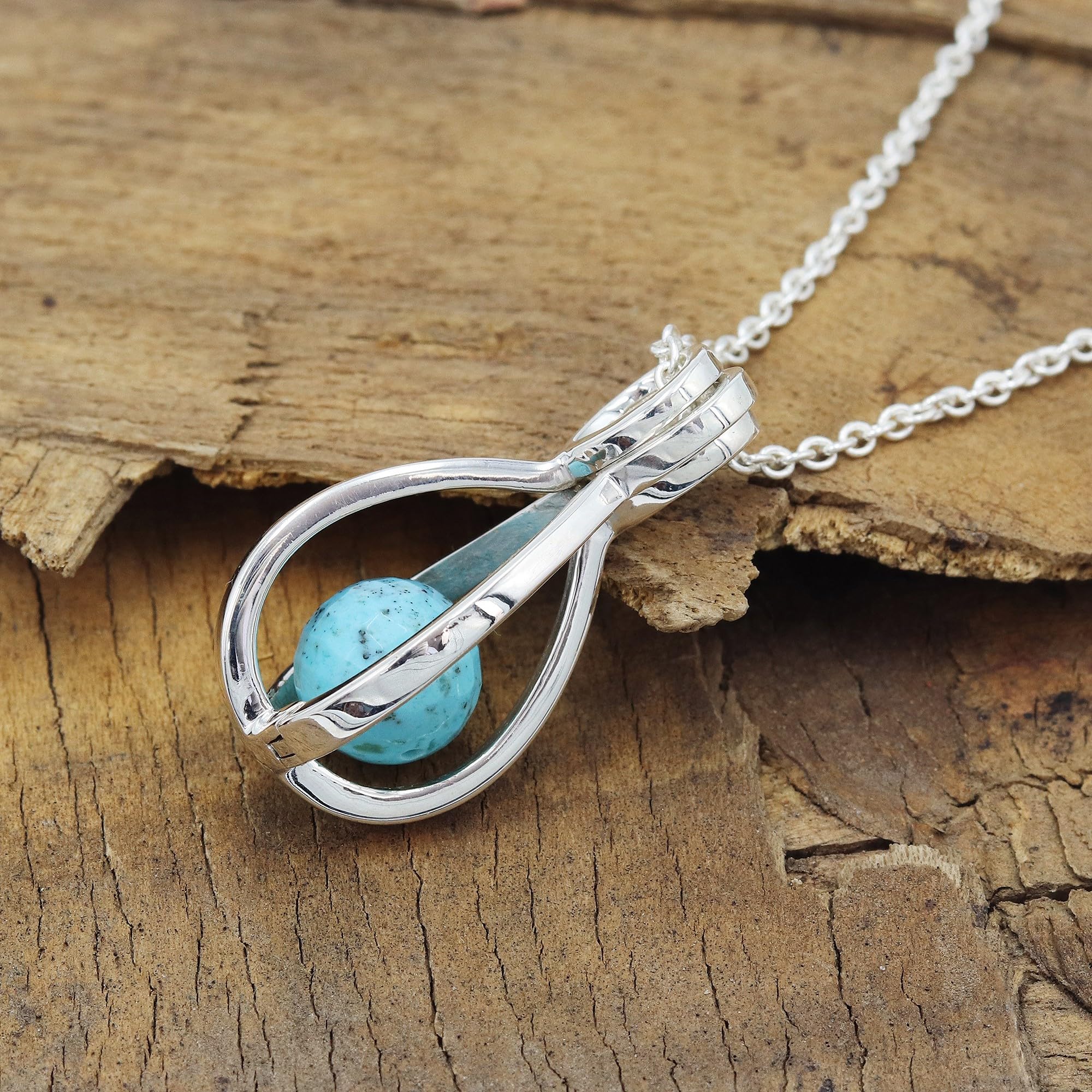 Collier en pierre de lune, colliers avec pendentif en argent labradorite, ouverture pour collier de changement de pierre, colliers avec pendentifs faits à la main
