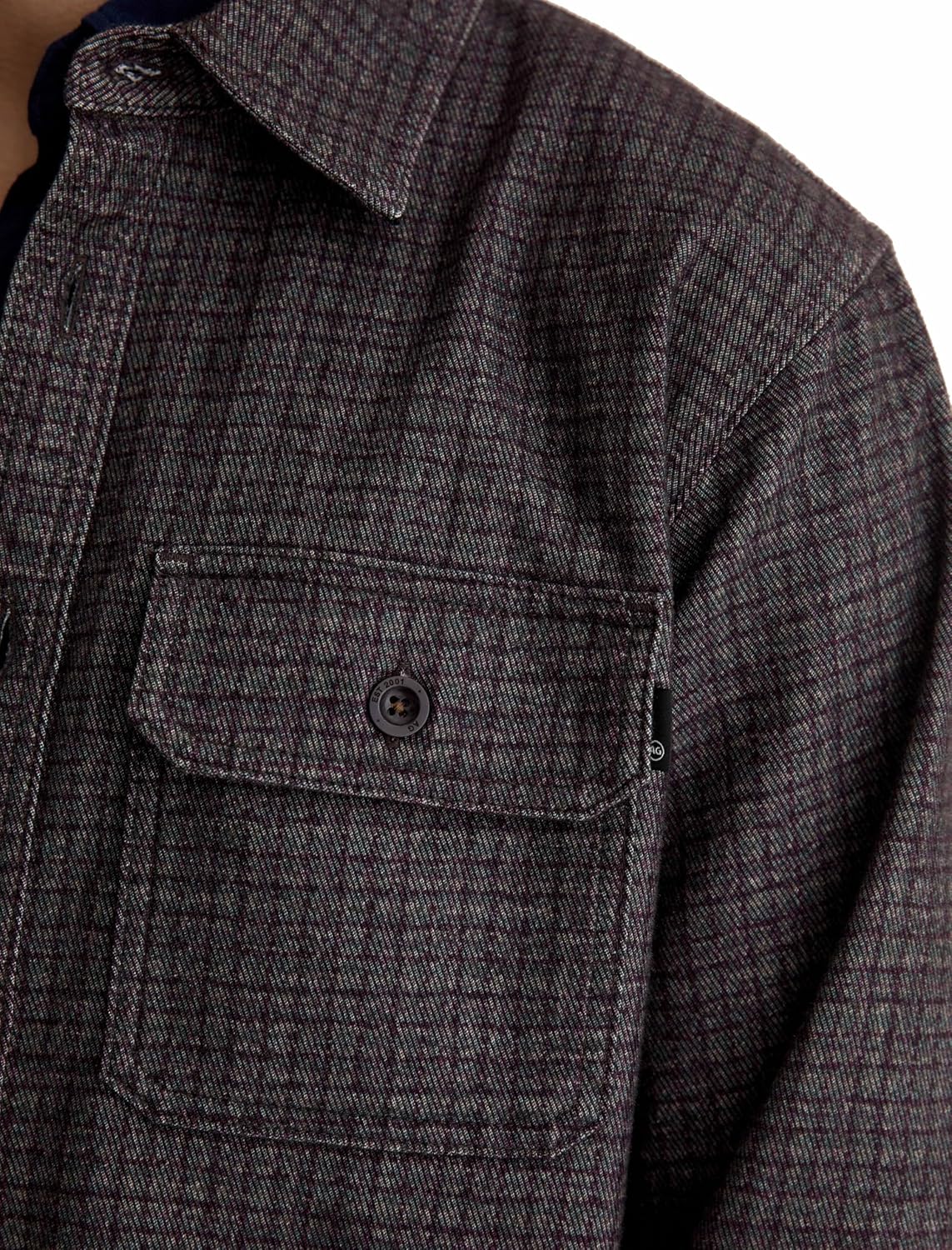 AG Adriano Goldschmied Men's Wesley Relaxed Fit L/S Utility Shirt