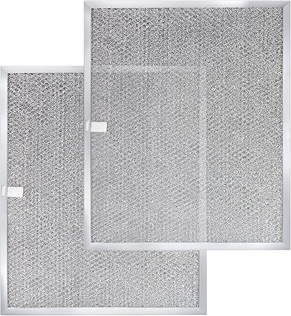 【ALUMINUM UPGRADED】BPS1FA30 Range Hood Filter 11-3/4" x 14-1/4" x 3/8" (2 Pack) by Beaquicy - Replacement for Bro-an, Nutone Mesh Aluminum Grease Range Hood -Replaces 99010299 S99010299 S99010305