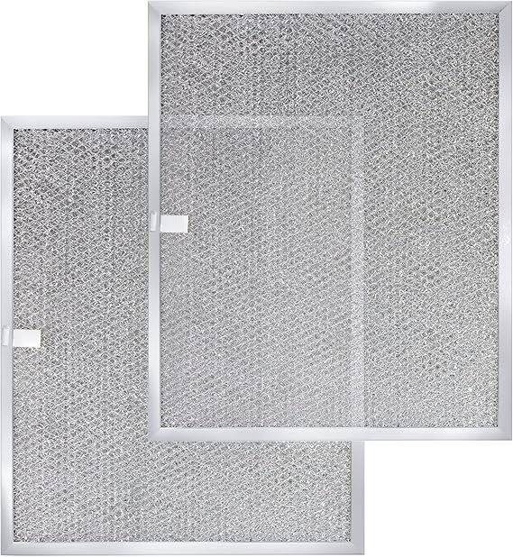 【ALUMINUM UPGRADED】BPS1FA30 Range Hood Filter 11-3/4" x 14-1/4" x 3/8" (2 Pack) by Beaquicy - Replacement for Bro-an, Nutone Mesh Aluminum Grease Range Hood -Replaces 99010299 S99010299 S99010305