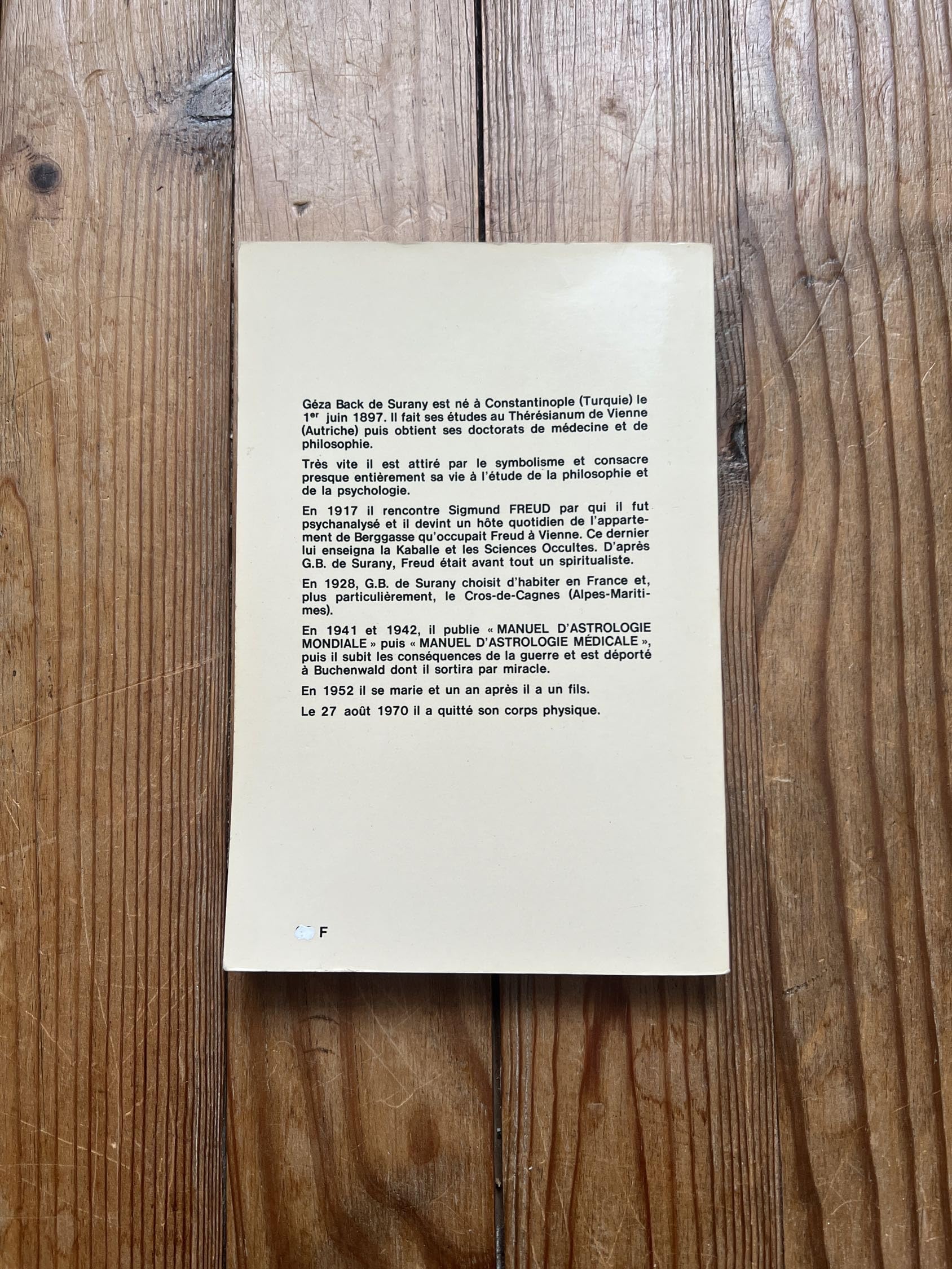 Le Manuel d'astrologie médicale