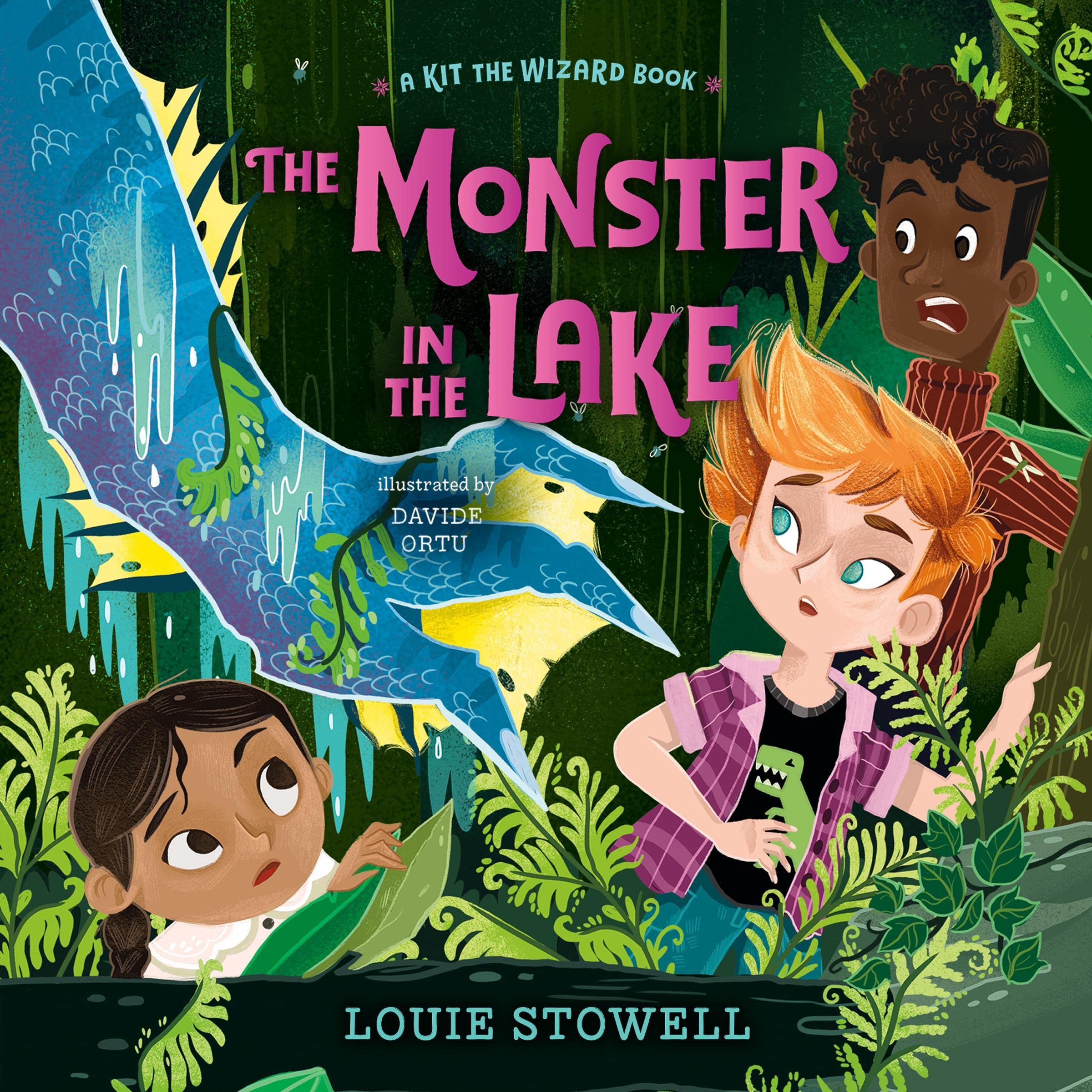 Cover art for The Monster in the Lake