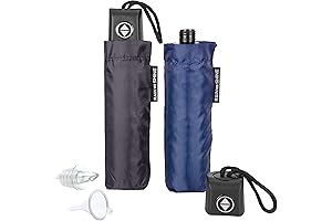 GoPong Rain or Shine Umbrella Flask 2 Pack - Hidden Alcohol Booze...