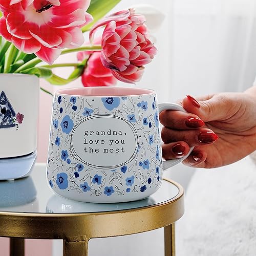 Miniatura 5 de Pavilion Gift Company - Grandma - Taza de cerámica de 18 onzas, regalo del día de la madre, taza de café abuela Nana Mimi, 1 unidad
