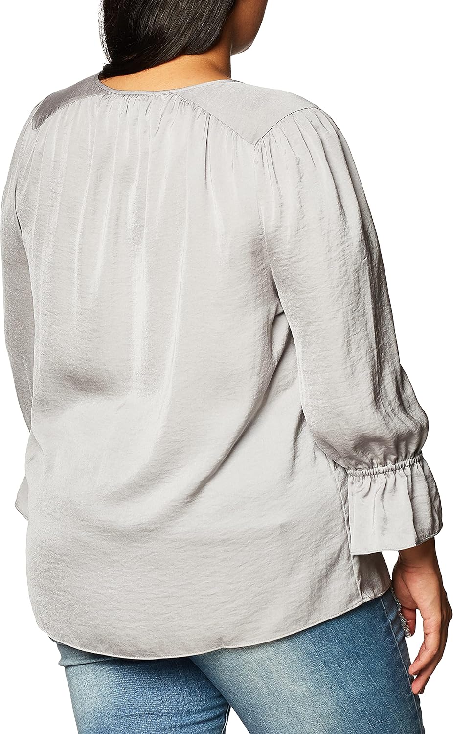 Lucky Brand Women's Long Sleeve Parachute Peasant Top - Image 3