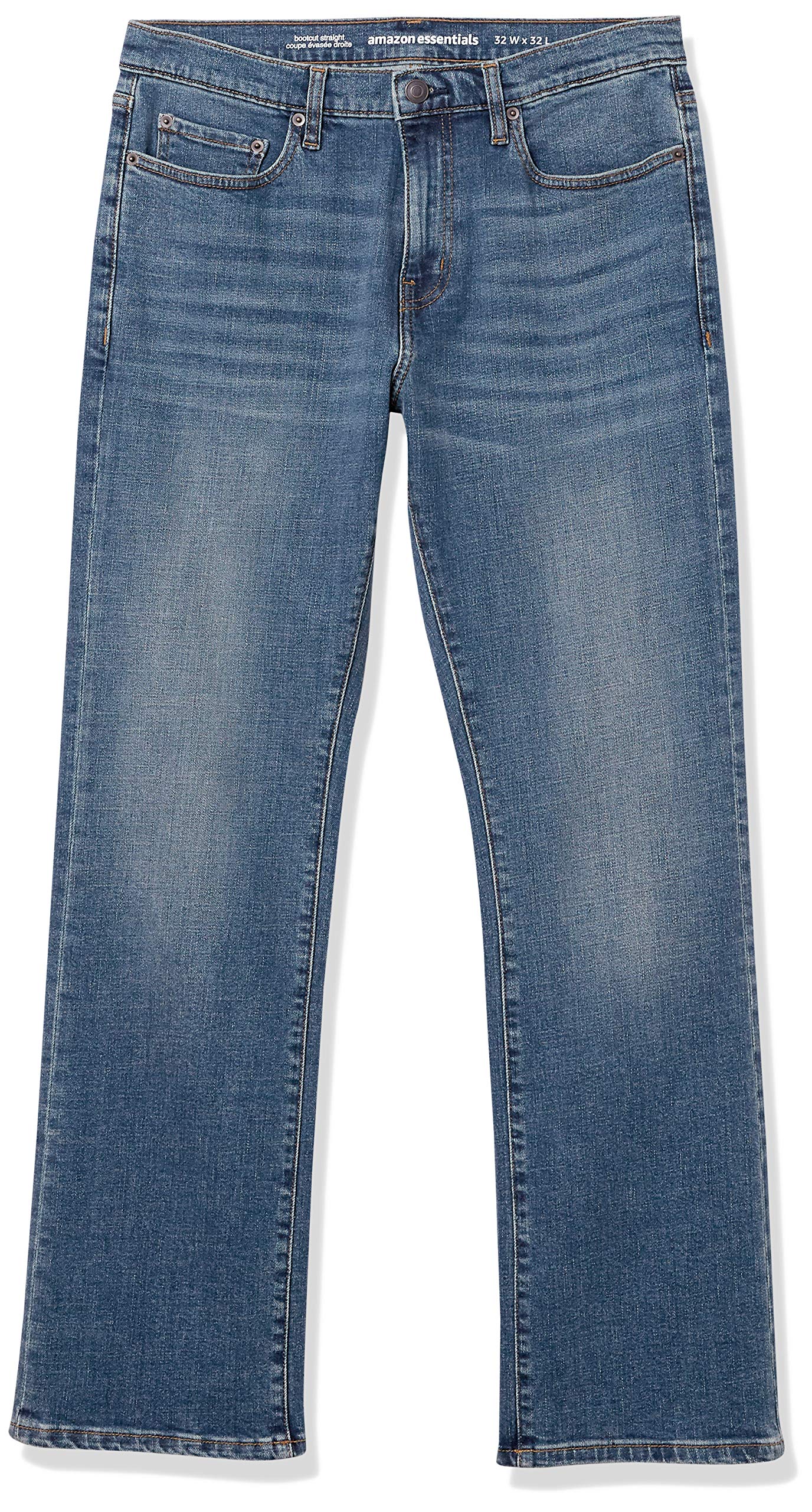 Amazon Essentials Jeans dritti con taglio bootcut - colori fuori produzione Uomo