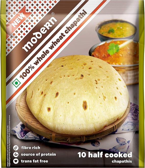 Modern 100 Whole Wheat Chapati, 450 g Amazon.in Grocery & Gourmet Foods
