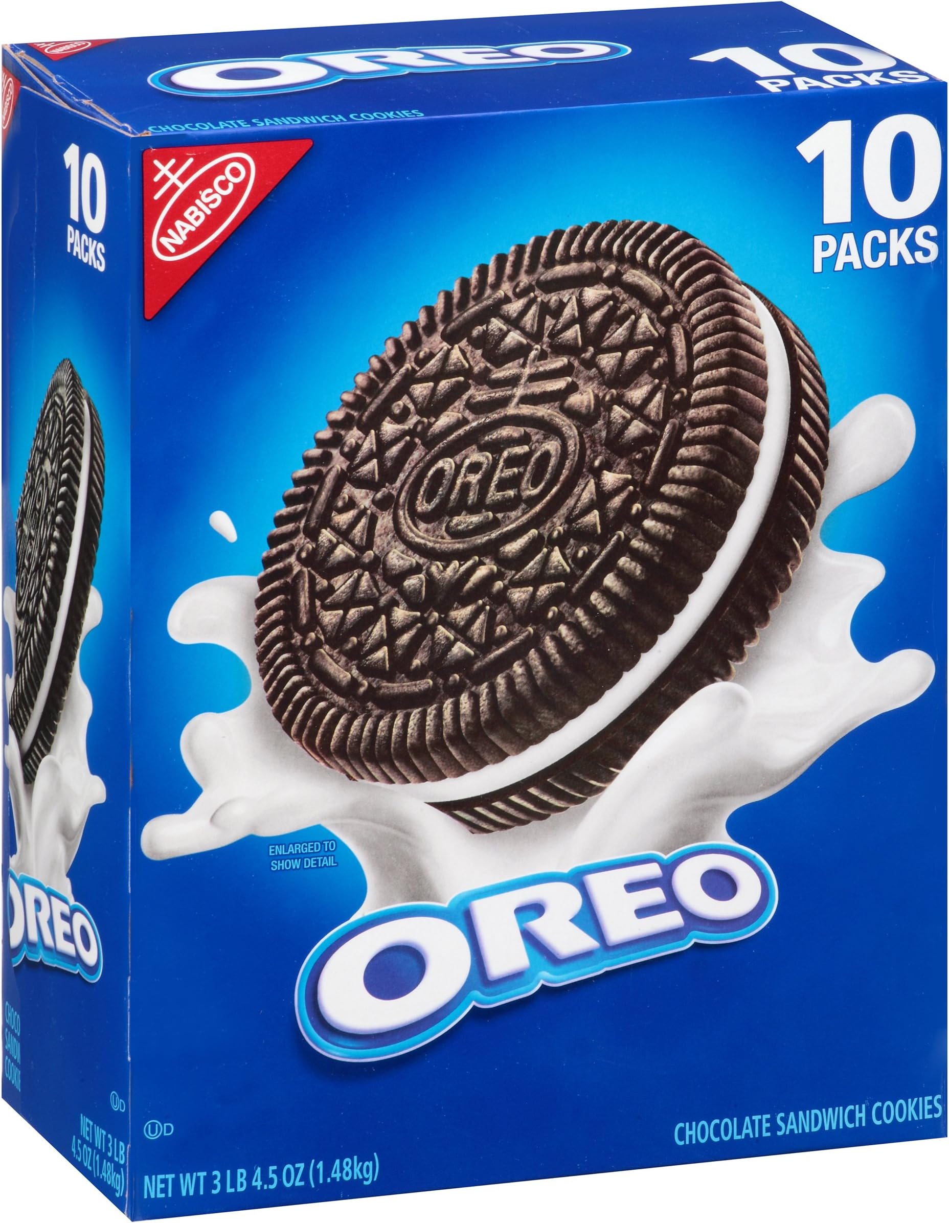 Club Pack Sandwich Cookies, Nabisco Oreo Chocolate, 52.5 Ounce