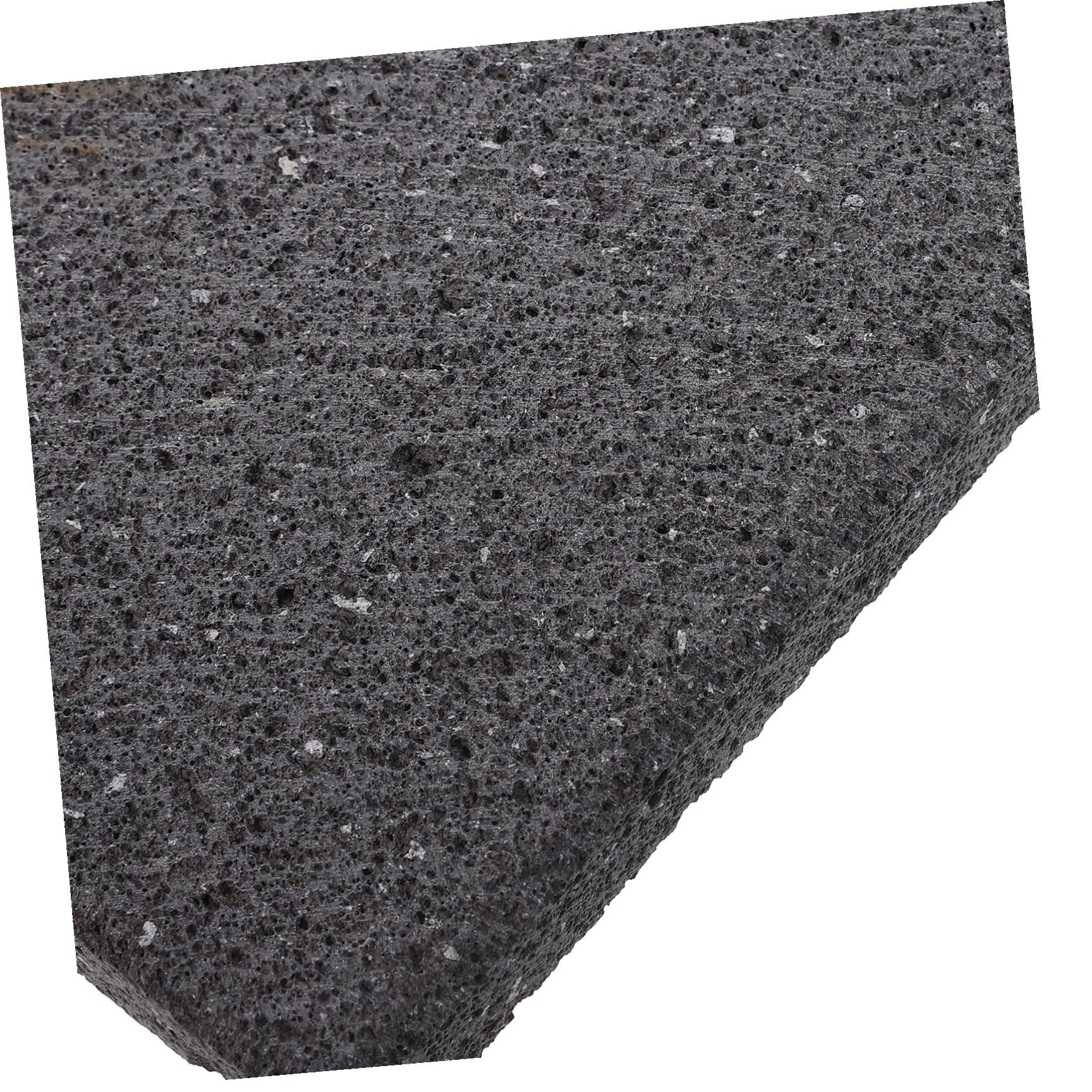 NUOBESTY Piastra in Pietra Lavica per Barbecue Dimensioni 16,8x15,5x1,5 Cm, Trattenimento Efficiente del Calore, Riutilizzabile, per Grigliate e Cene Regolari