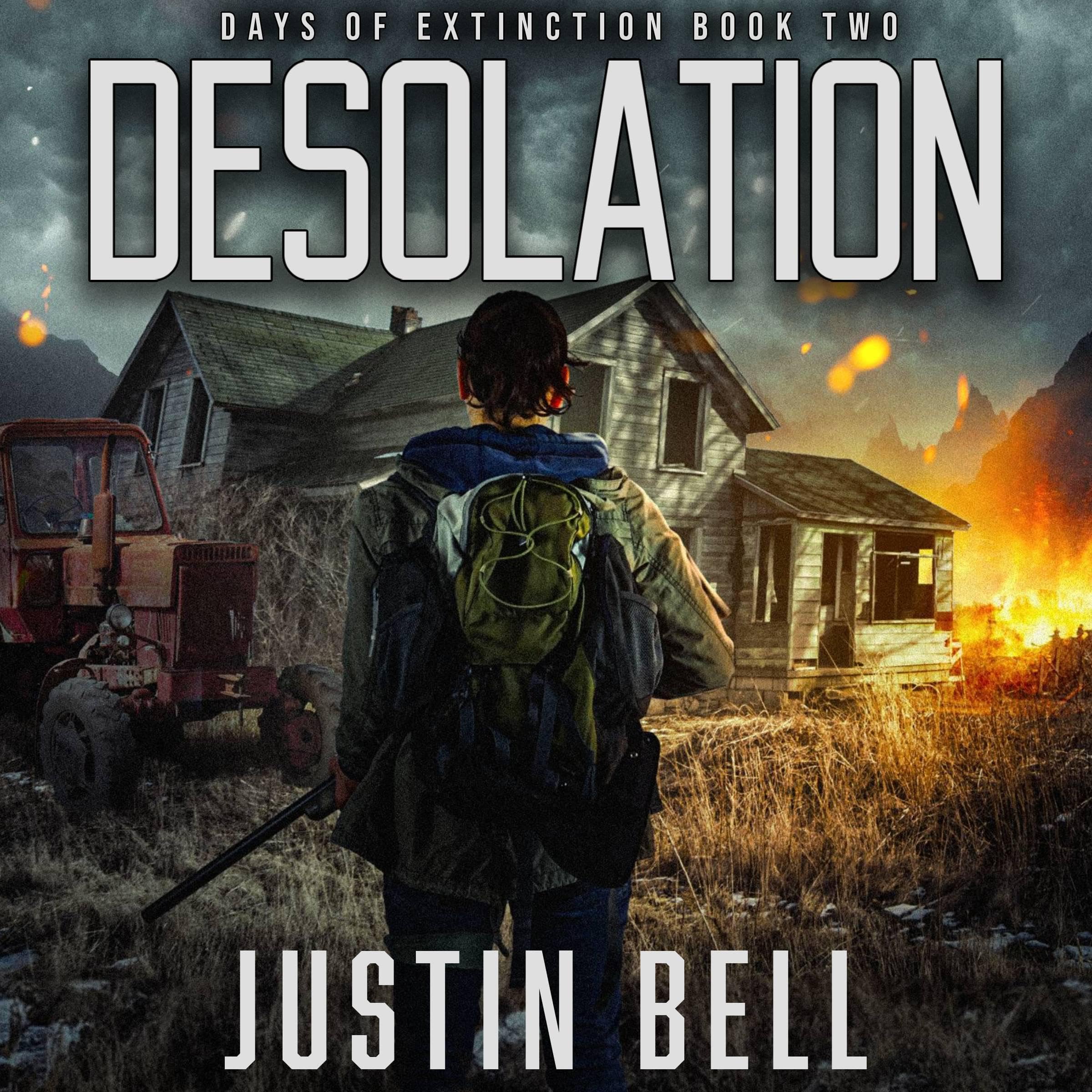 Cover art for Desolation: A Thrilling Post-Apocalyptic Series (Days of Extinction, Book 2)