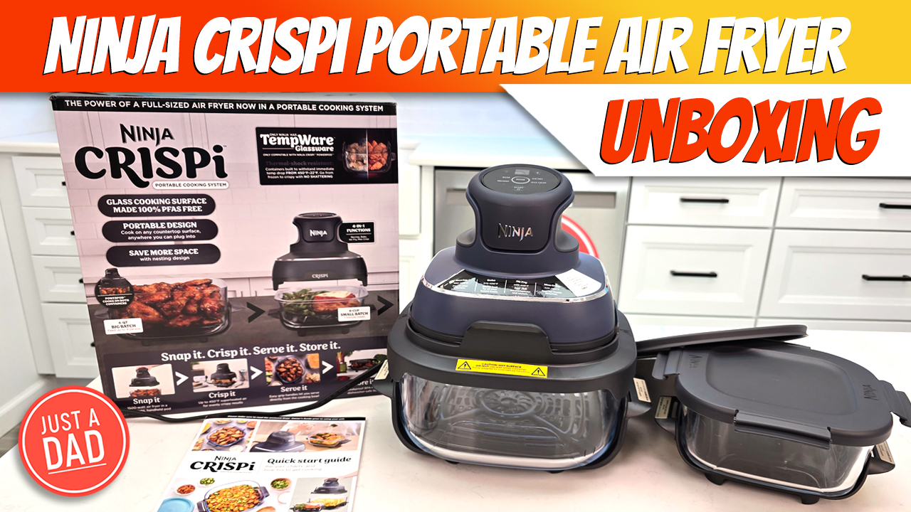 Watch Ninja Crispi Portable Air Fryer UNBOXING on Amazon Live