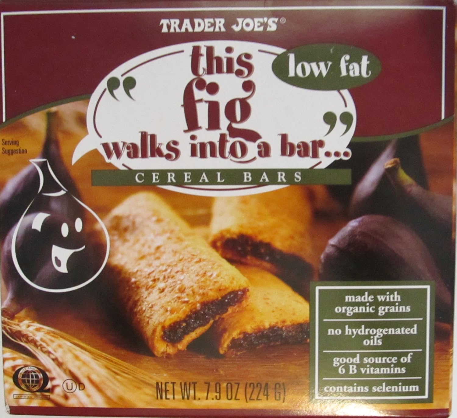 Trader Joe's This Strawberry Walks Into a Bar Cereal Bars (Low Fat) 1 Box Con... image 5