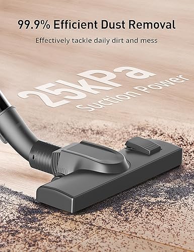 Miniatura 2 de Aspiradora con recipiente en bolsa, aspiradora Aspiron Canister, 3.5L, filtro HEPA H13, 5 herramientas de limpieza, aspiradora apta para mascotas