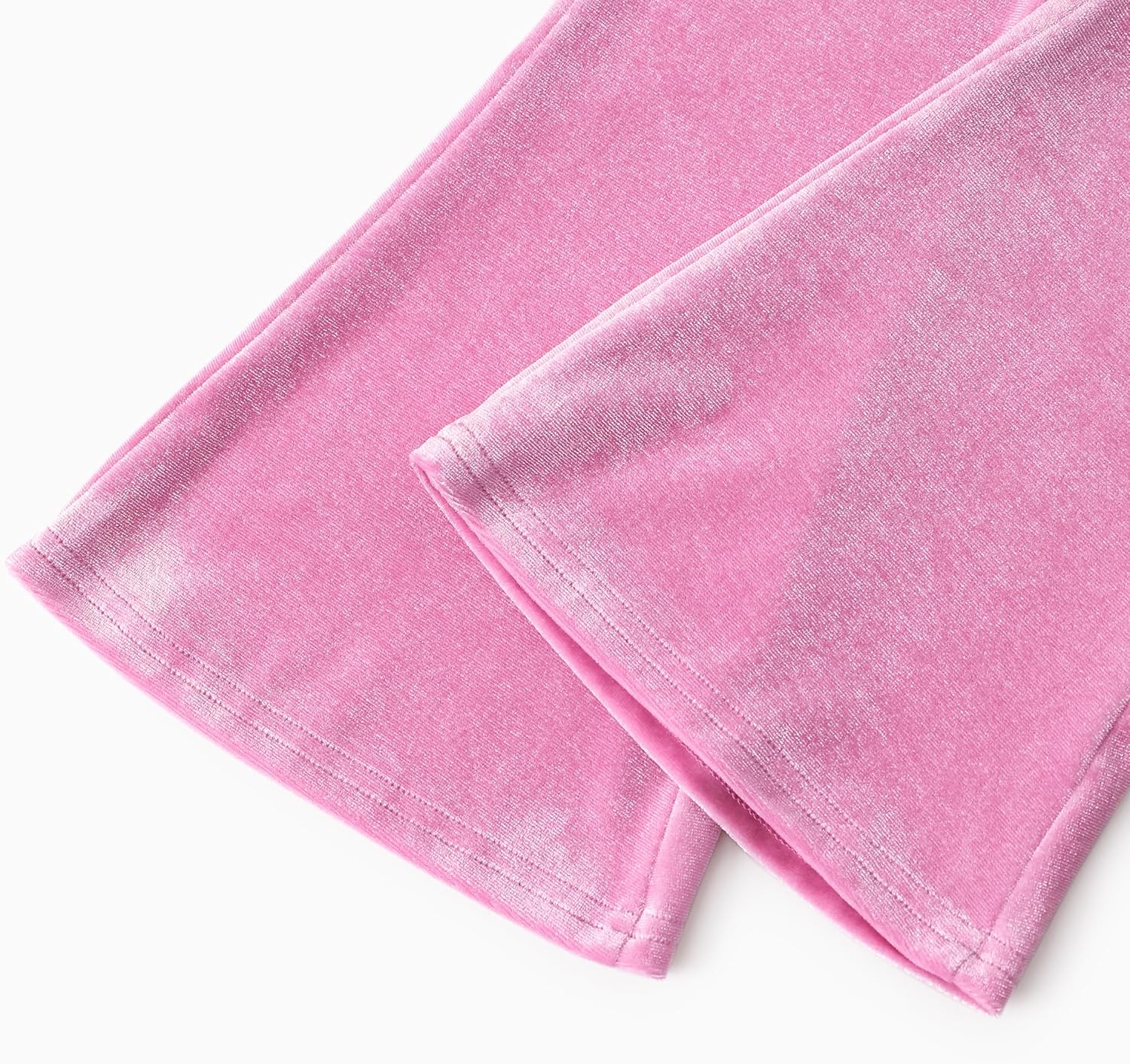 DISNEY Frozen Princess Minnie Stitch Girl Clothes Long Sleeve Knot Front Sweatshirt Flare Pants Fall 2 Piece Outfit 2-9Y - Image 8