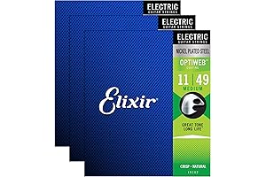 Elixir Optiweb Electric Guitar Strings: Premium Clarity and Longevity