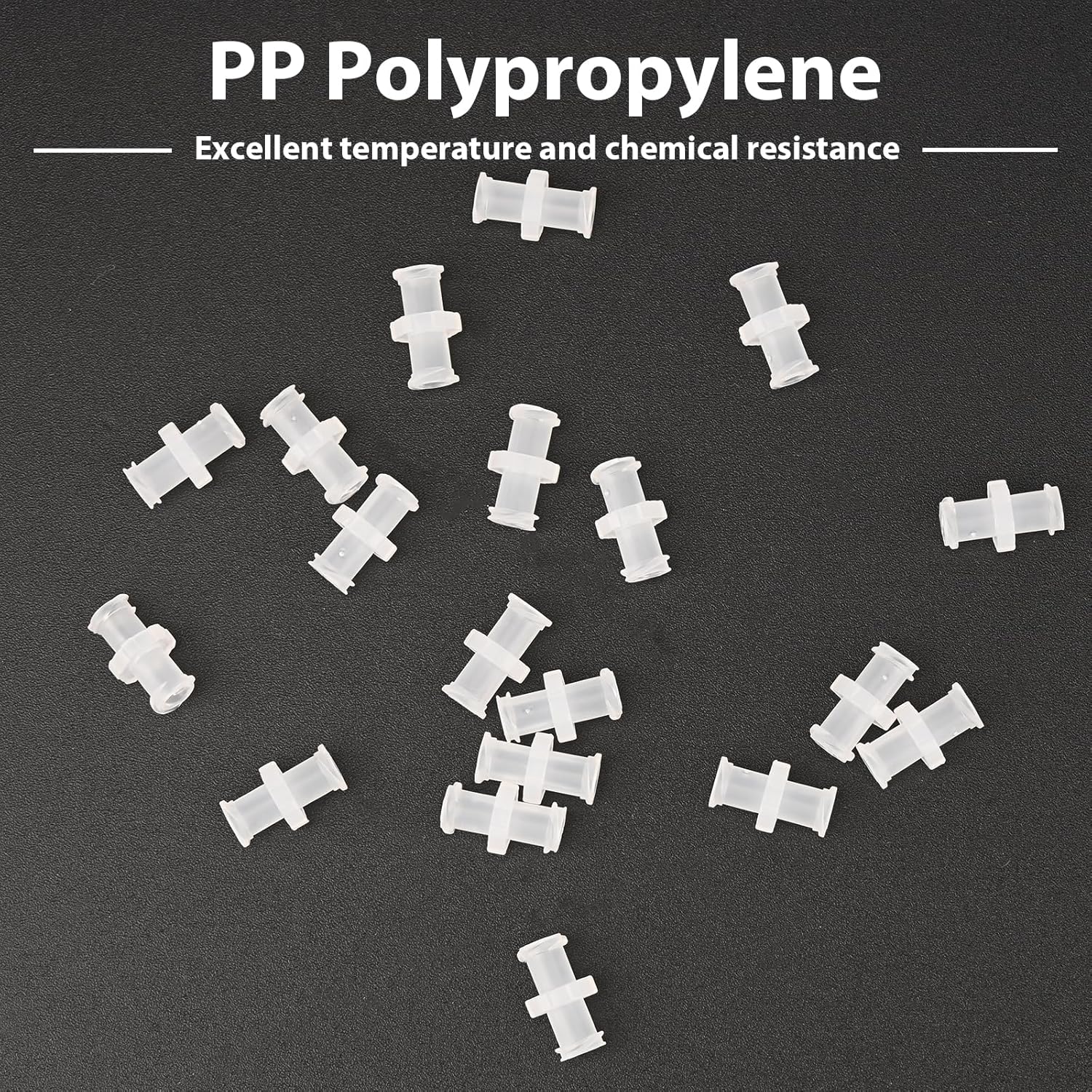 60 Pcs Luer Lock Connector Syringe Adapter Kit Female Luers Syringe Coupler for Liquid Transfer