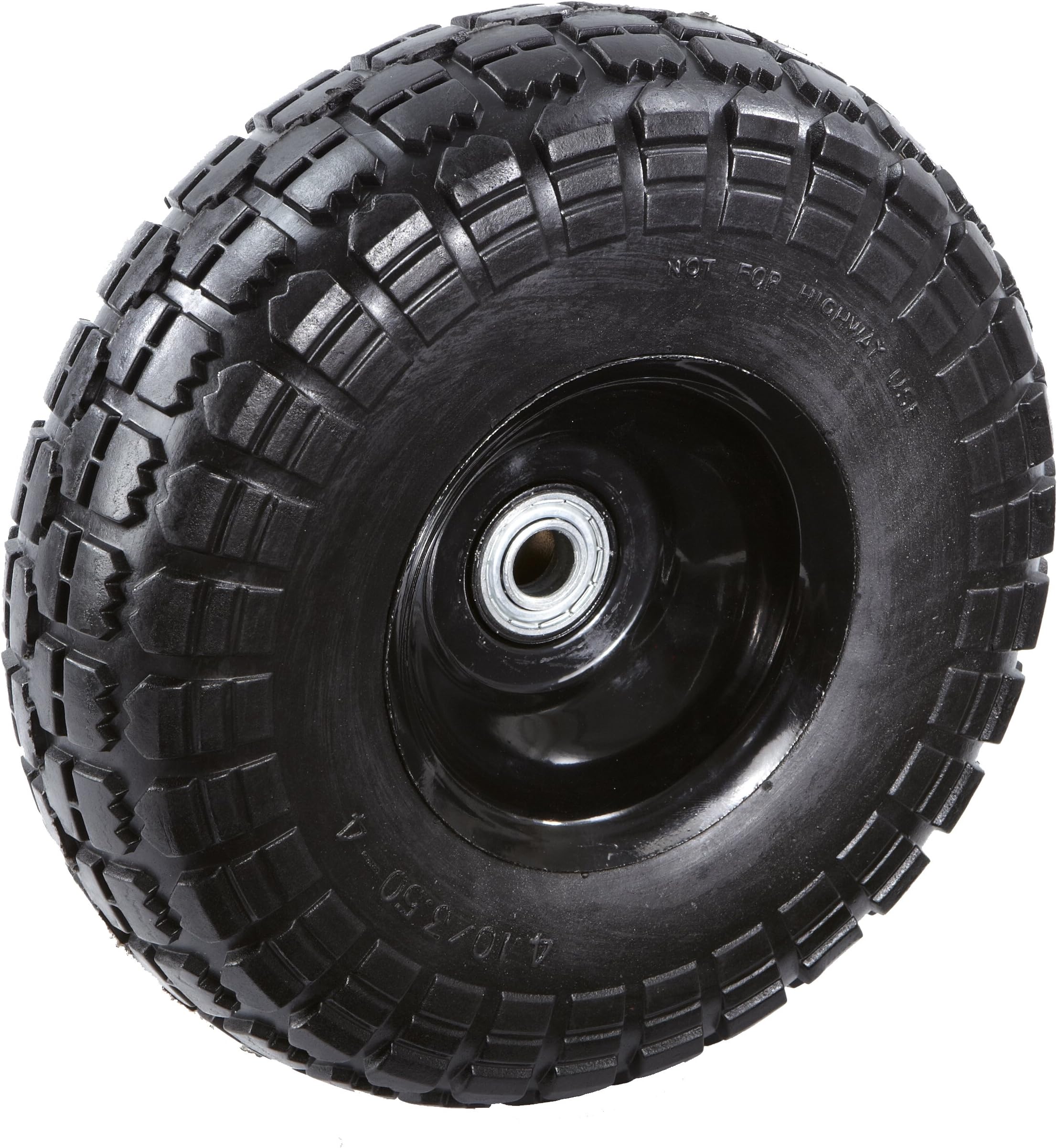 Tricam Farm and Ranch FR2106 No-Flat Replacement Turf Tire for Hand Trucks and Utility Carts, 10-Inch