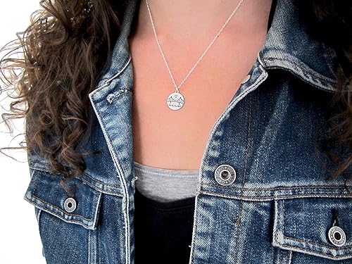 Miniatura 5 de Mark Poulin Small Gold Dipped Sterling Silver Golden Gate Bridge Necklace on 18 inch Gold Filled Chain for Women and Girls