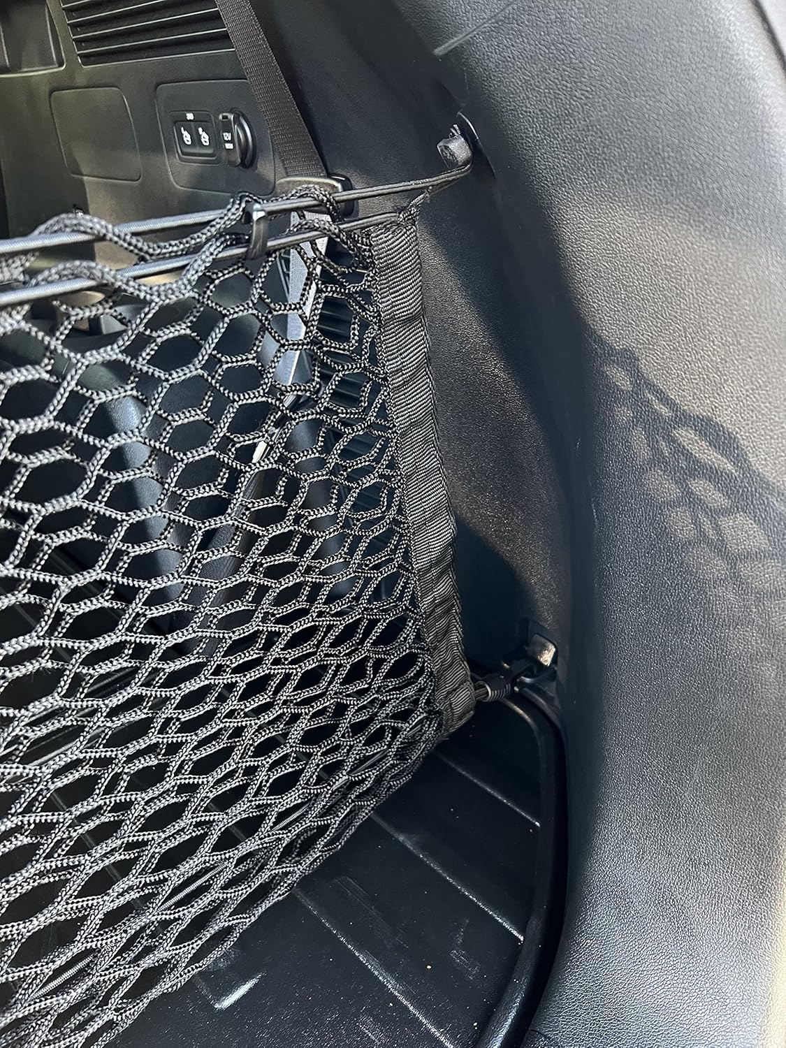 Floor + Envelope Style Automotive Trunk Mesh Cargo Net for KIA Sorento 2021-2025 Accessories - Premium Trunk Organizers and Storage - Cargo Net for SUV - Vehicle Carrier Organizer for KIA Sorento