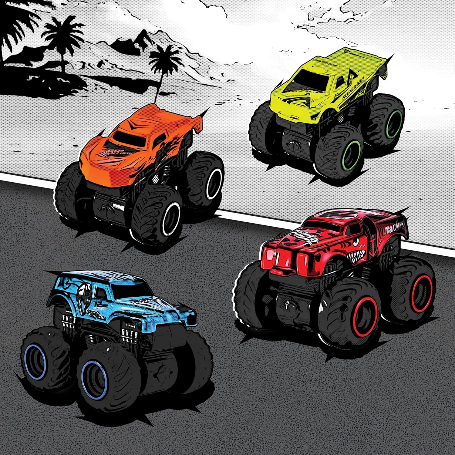 Dickie Toys Key Racer Auto (1 piece) - small toy car for children from 3 years with key firer and metal body, random selection of 4 colours, 6.5 cm each