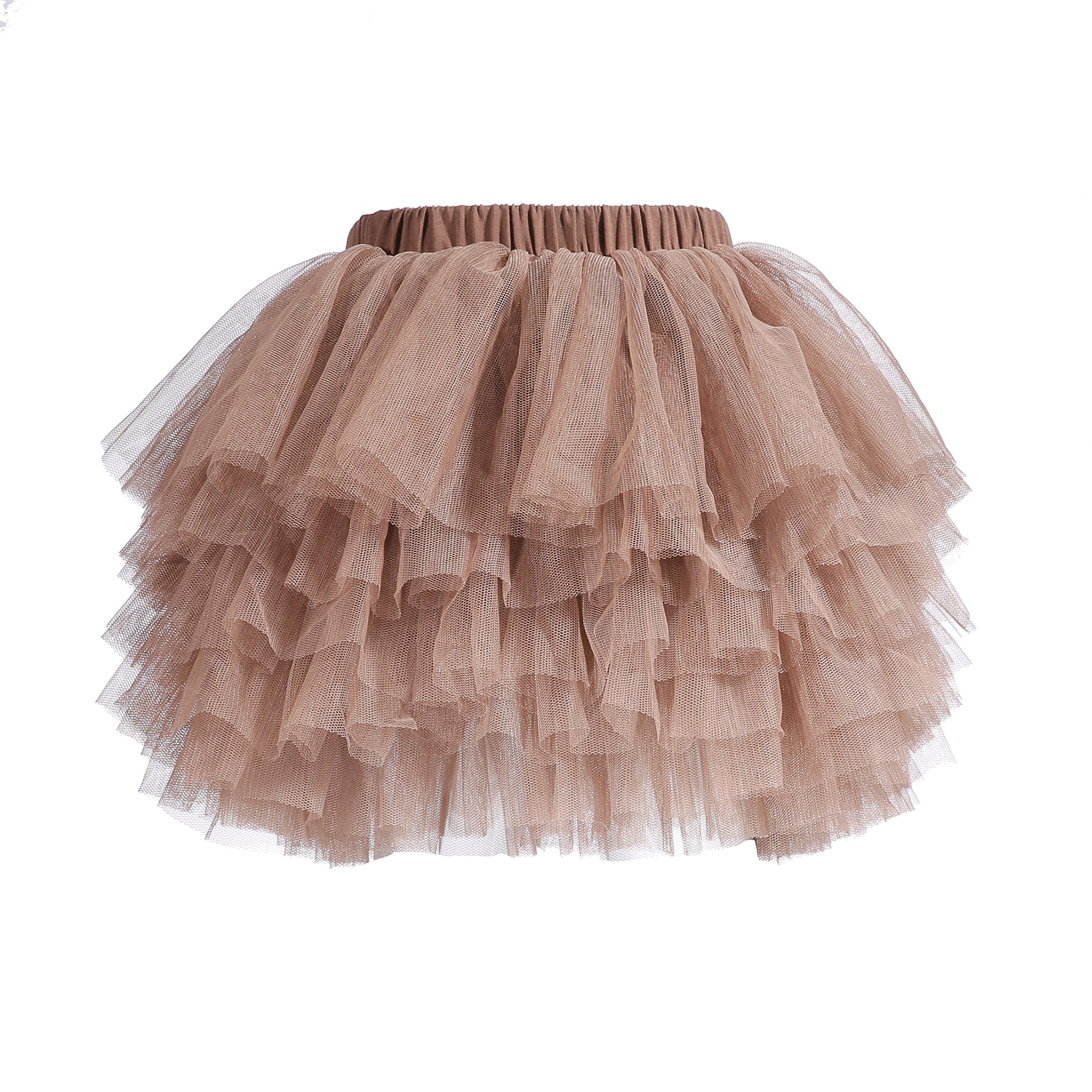 Tutu Skirt for Baby Girl Toddler 6 Layered Tulle Skirts 1-8T
