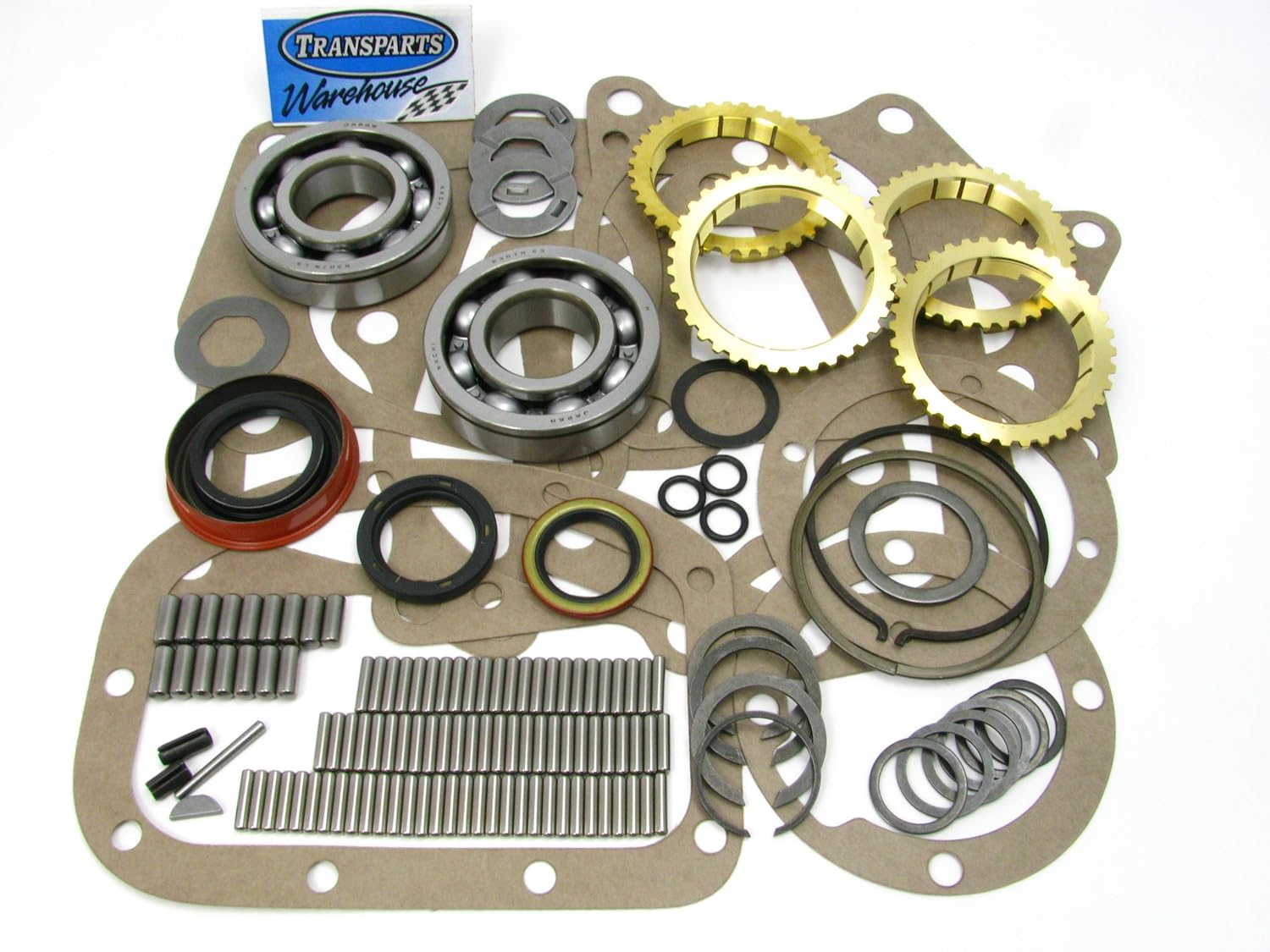 Transparts Warehouse BK177WS GM Chevy Super T10 Transmission Kit with Rings, Transmissions
