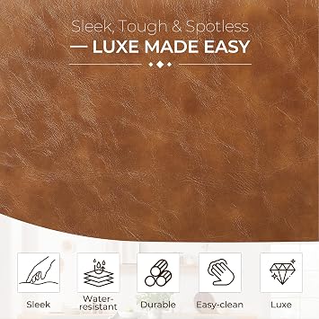 Zouron Bar Stools with Back Set of 2, Wooden Counter Height Stools for Kitchen Island, Mid Century Modern Tall Island Chair for Home Bar Dining Room, Retro Brown