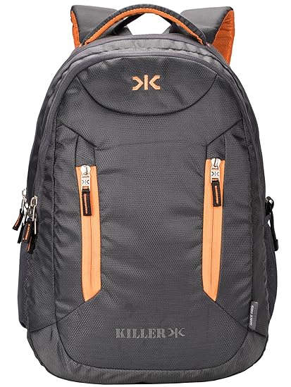 Killer Derby 38L Large Laptop Backpack With 2 Compartments Polyester Travel Backpack