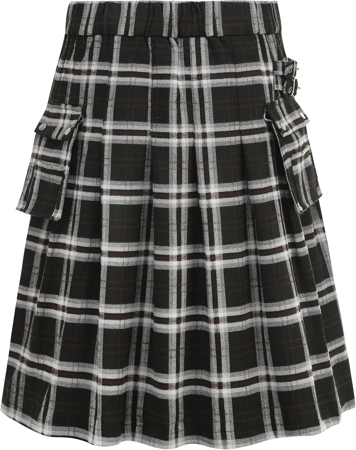 GRAJTCIN Scottish Tartan Kilt for Men Traditional Highland Utility Kilts