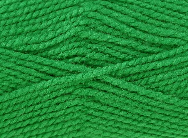 King Cole Big Value Chunky Knitting Wool/Yarn Green 833 - per 100g ball
