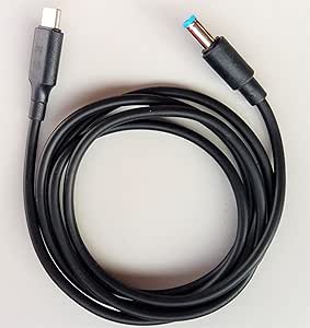 USB電源ケーブル Type-C PDトリガーケーブル DC プラグ 外径5.5mm/内径2.1mm（2.5mm) (eMarker 9V)