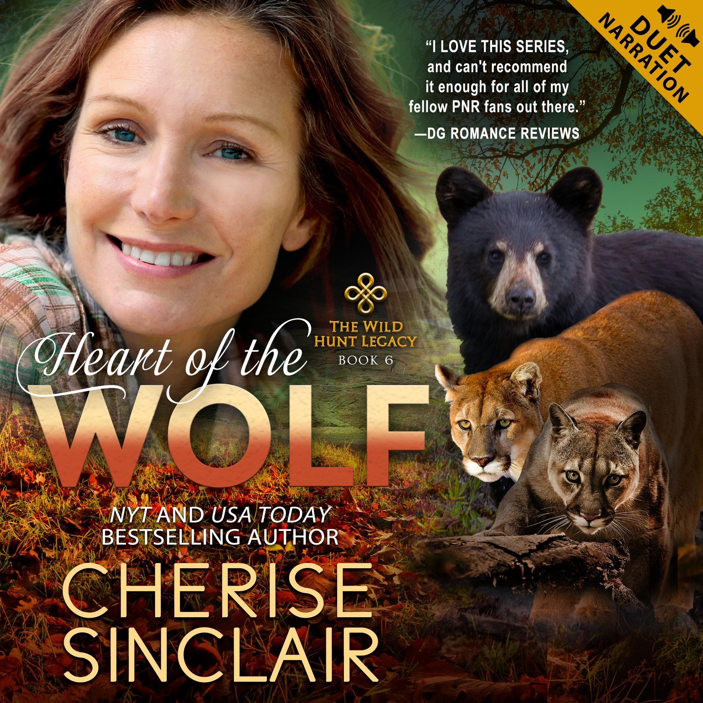 Cover art for Heart of the Wolf: The Wild Hunt Legacy, Book 6