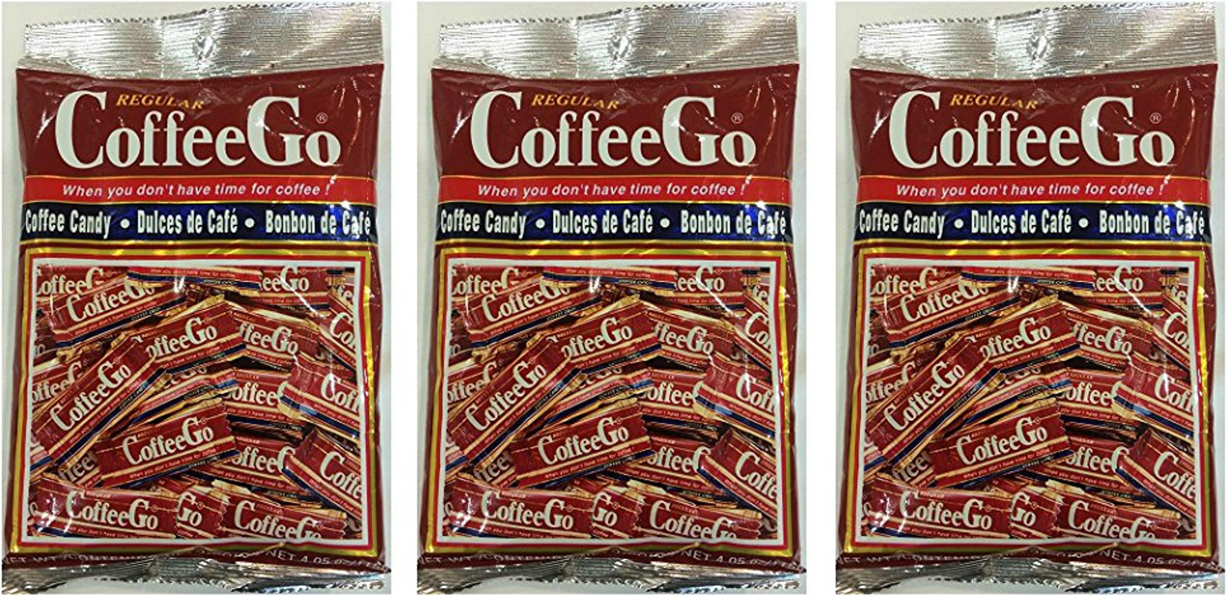 3 Pack Coffee On The Go, Regular 4.05 oz Hard Candy L