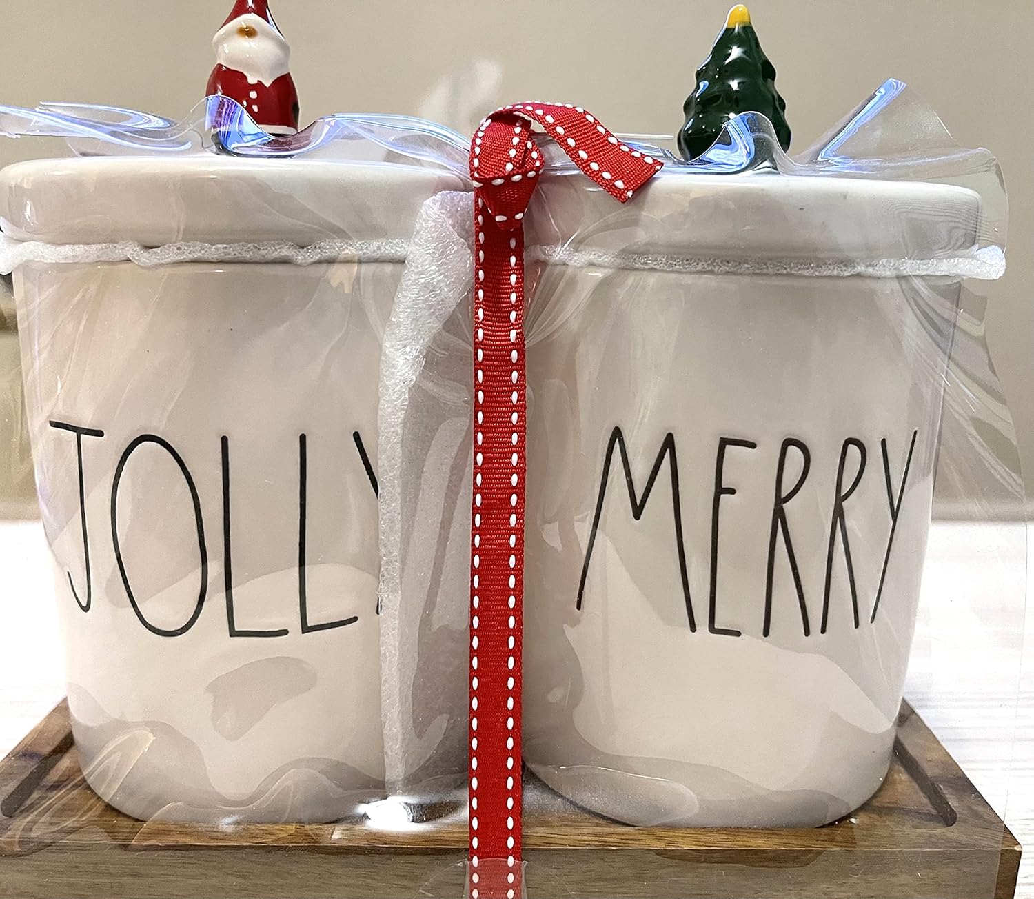 Rae Dunn Jolly & Merry Canister Amazon.ca Home