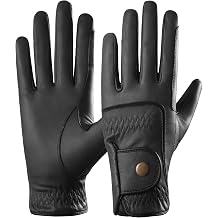 AFE Genuine Leather Horse Riding Gloves Ladies Dublin Track Gloves Leather Equestrian