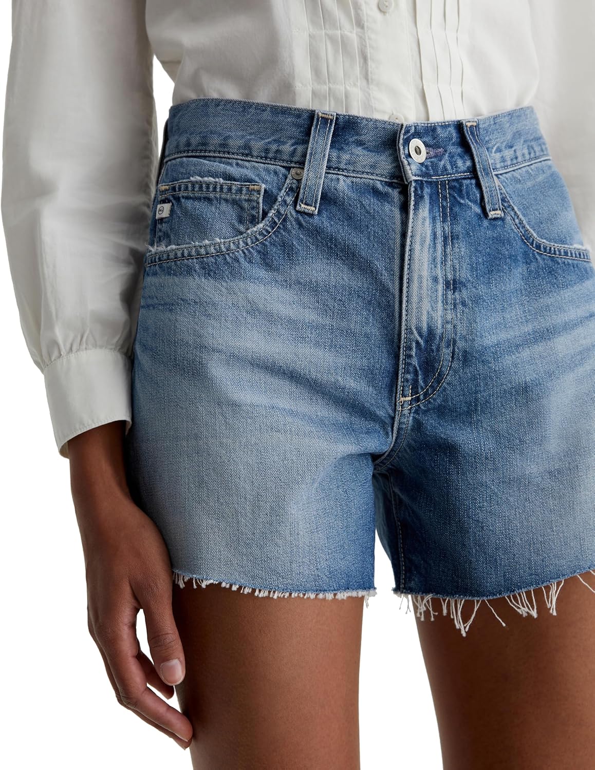 AG Womens Halle High Rise Relaxed Short - Image 3