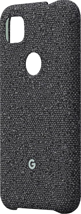 Google Pixel 4a Case - Basically Black, Recycled PC & PET Material, Machine-Washable, 5.81 Screen Size Protection