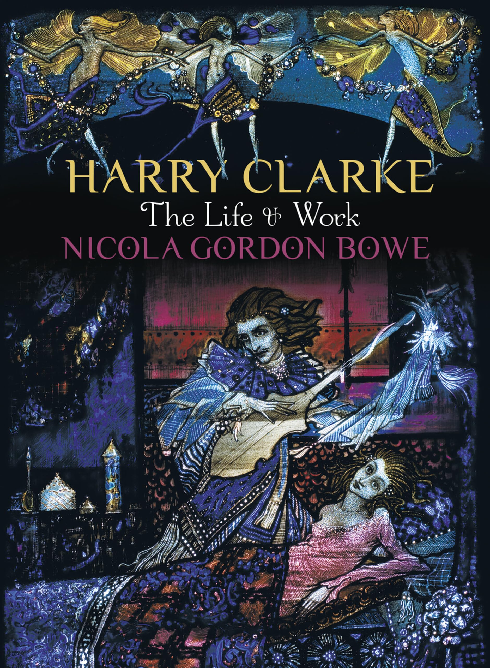 Harry Clarke biographie illustrée et livre vitrail art déco pour collectionneur