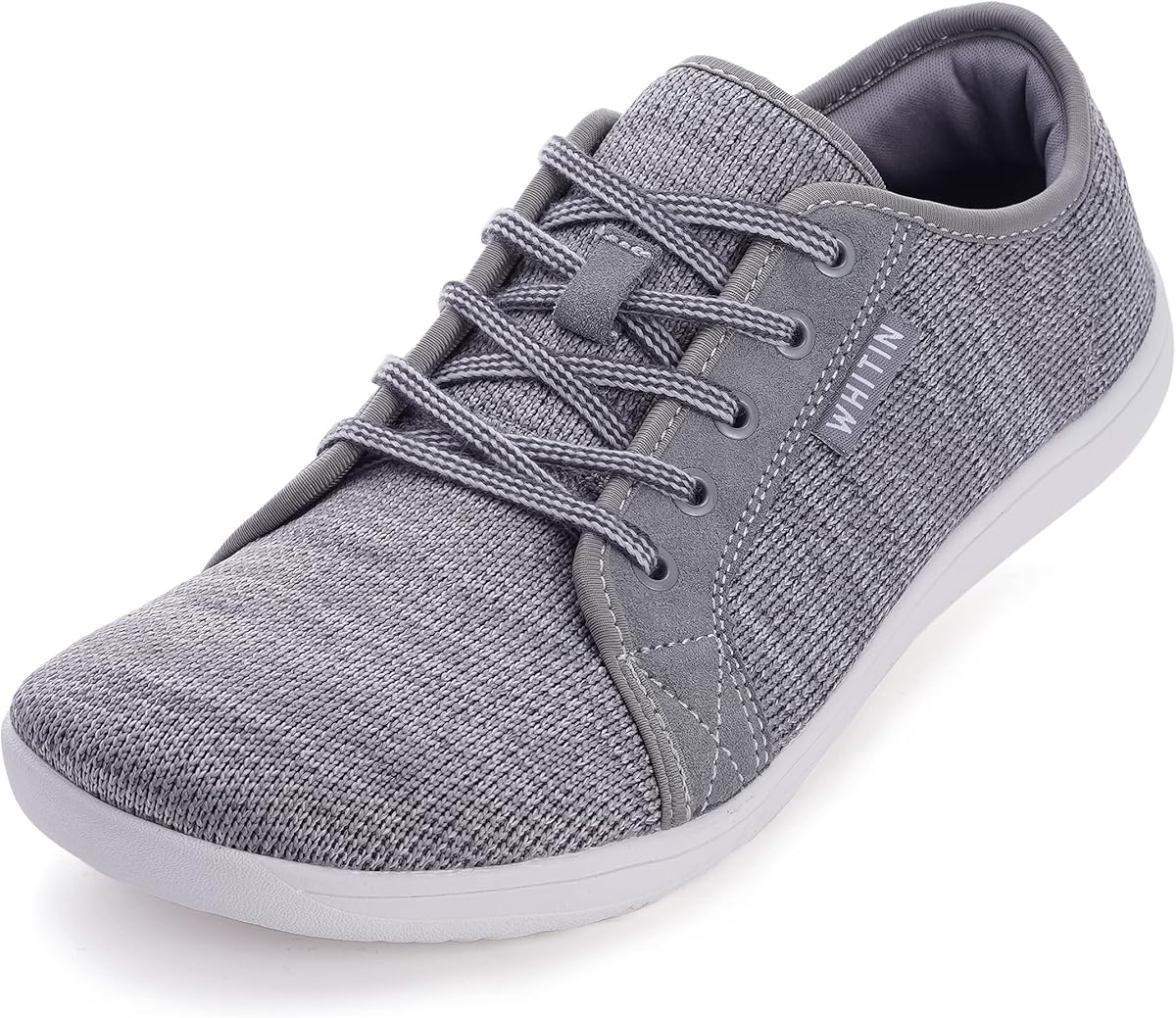 WHITIN Men's Wide Minimalist Barefoot Sneakers | Zero Drop Sole | Optimal Relaxation