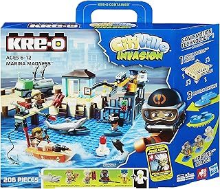 لعبة مجموعة انفيجن مارينا مادنس سلسلة سيتي فيل من كري-او (206 قطعة)، بلاستيك