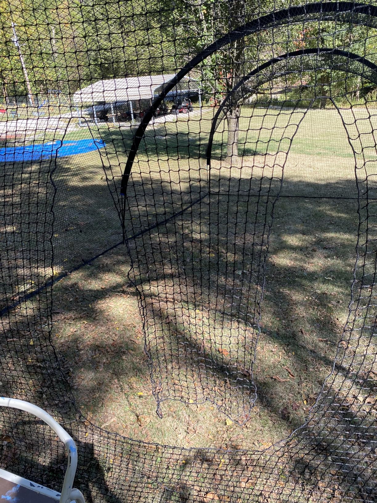 Softball Practice Net 22x12x8ft Baseball - Portable Hitting Net For  Backyard & Park Practice Batting Cage
