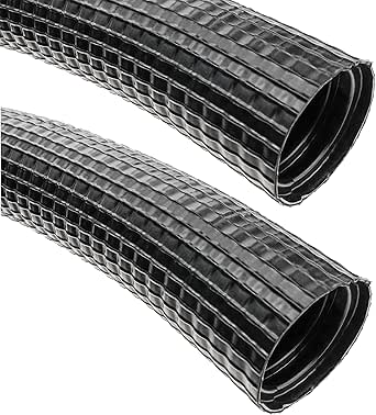 Tubo Corrugato Grigio 17mm - Protezione Cavi Anti-Martora - 2 Metri Per Interni Ed Esterni