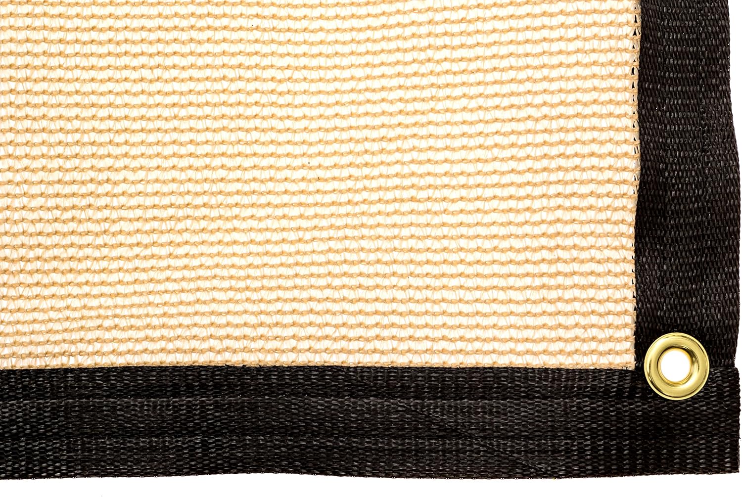 Be Cool Solutions 70% Brown Outdoor Sun Shade Canopy: UV Protection Shade Cloth| Lightweight, Easy Setup Mesh Canopy Cover with Grommets| Sturdy, Durable Shade Fabric for Garden, Patio & Porch 12'x16'