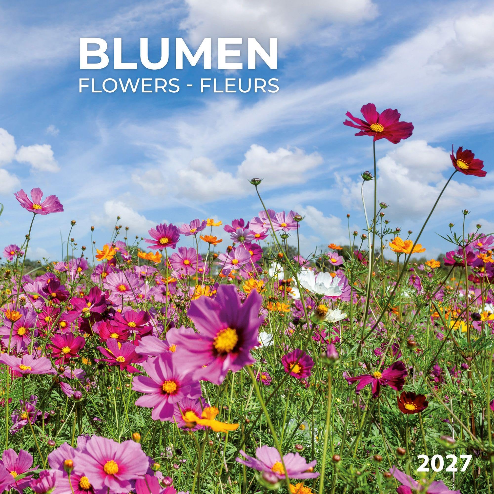 Blumen / Flowers 2027: Kalender 2027