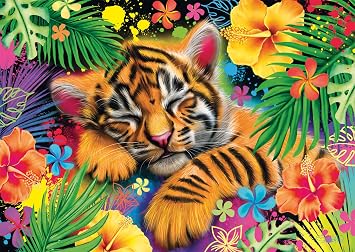 Schmidt | Tiger Cub | 1,000 Piece Jigsaw Puzzle | Age 14+